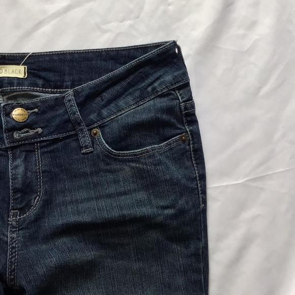 🔴𝗕𝗢𝗚𝗢🔴size 9r bullhead black womens jeans - Picture 3 of 16